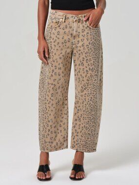 NWT Citizens of Humanity Miro Jeans Natural Cheetah 26 $298.00